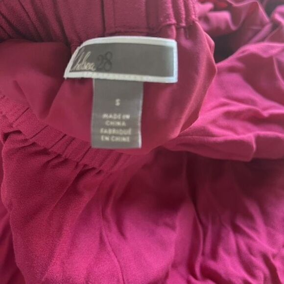 NWT Chelsea28 100% Viscose Twist Back Pink Sleeveless Dress - size small - Picture 8 of 9